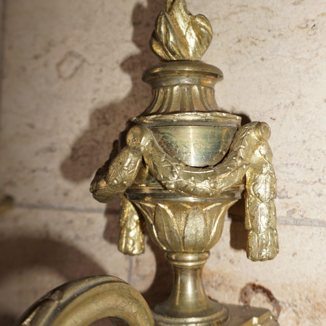 Appliques Delafosse bronze doré époque Louis XVI-4